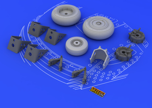 Roues Eduard 648053 Su-27 1/48 (Academy) – imagen 3