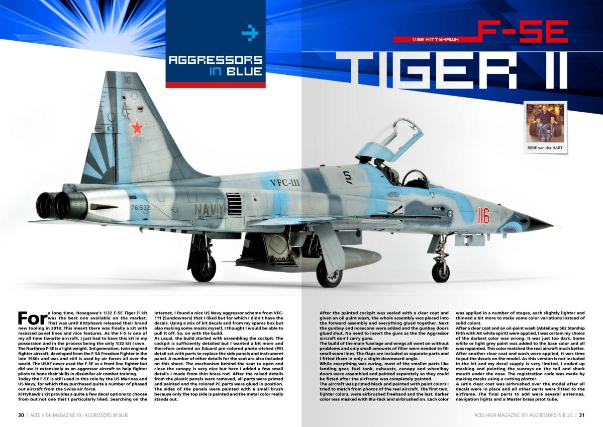 AK-Interactive AK2941 ACES HIGH 19 : AGRESSEURS EN BLEU (Anglais / Espagnol) – image 5