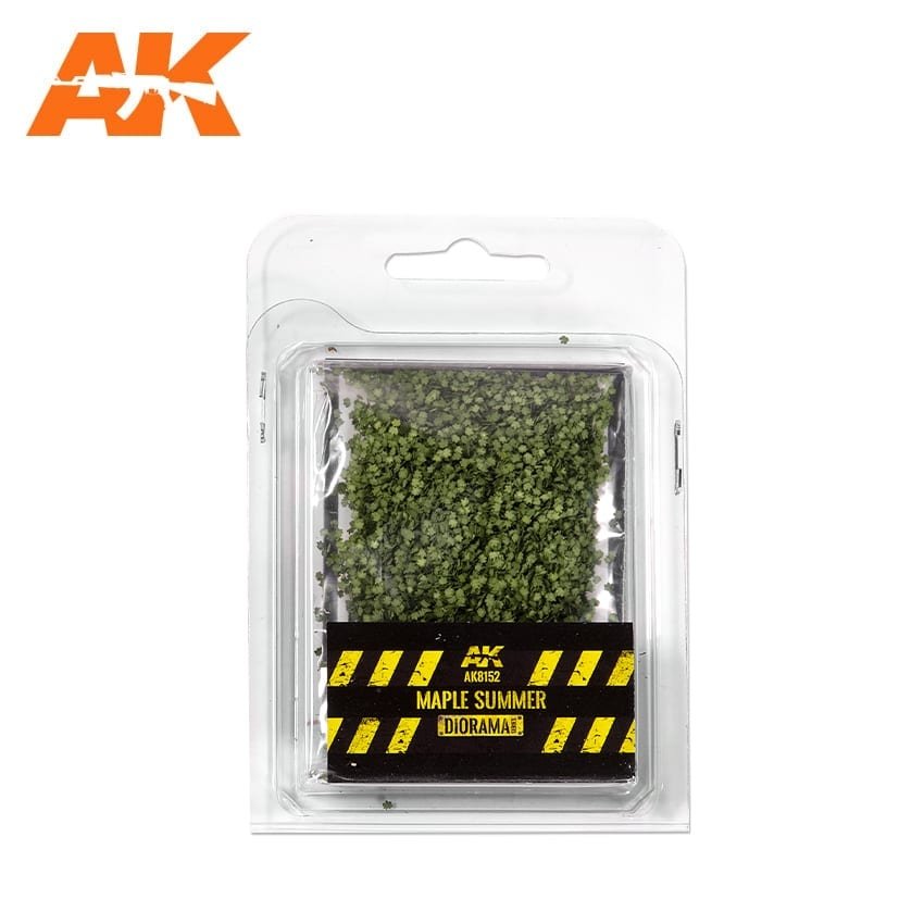 AK Interactive AK8152 FEUILLES D'ÉTÉ D'ÉRABLE 28MM 1/72