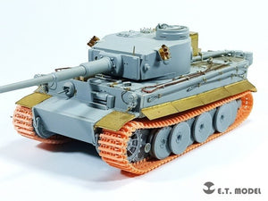 ET Model P35-004 Maquette de char allemand TIGER I de la Seconde Guerre mondiale (chenille fonctionnelle, impression 3D) à l&amp;#39;échelle 1/35 – immagine 6