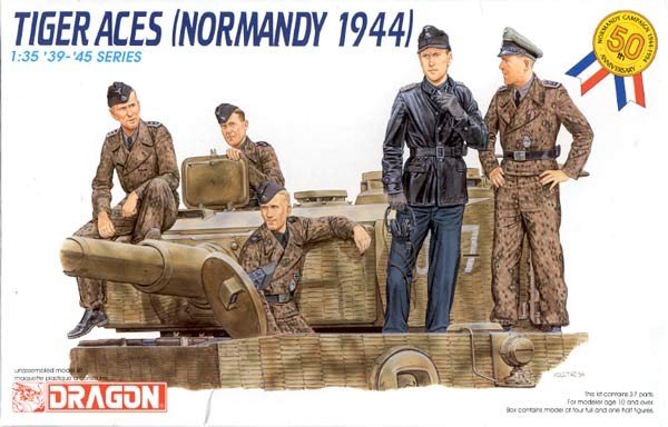 Dragon 6028 As du Tigre (Normandie 1944) (1/35)