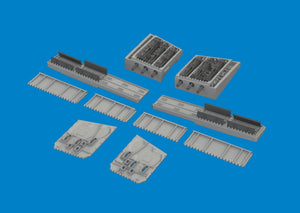 Eduard 6481131 P-40N gun bays (6 guns) PRINT EDUARD 1/48