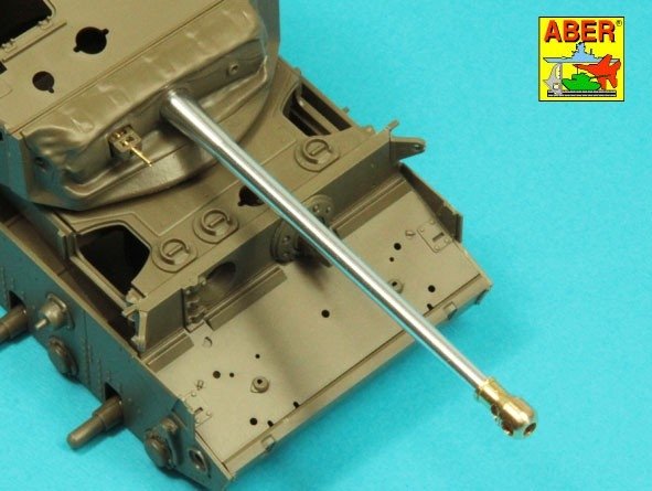 Canon Aber 35L-332 de 76,2 mm (3 pouces) 17 pounder Mk. II avec frein de bouche pour char A34 COMET à l&amp;#39;échelle 1/35 – imagen 9