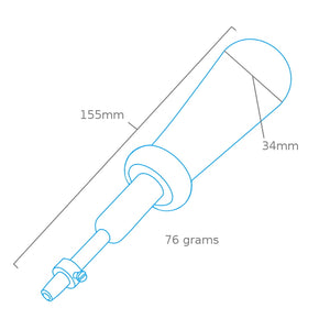 Poussoir à goupilles Modelcraft PPU8175 avec butée de profondeur réglable – imagen 2