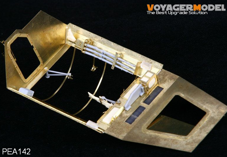 Plaque de blindage Voyager Model PEA142 pour Sd.Kfz.250 NEU allemand de la Seconde Guerre mondiale (pour kit DRAGON) au 1/35 – Bild 2