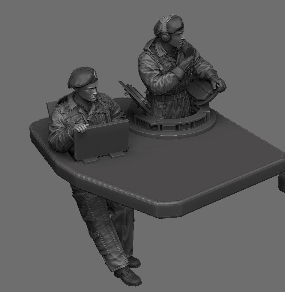 Ensemble de tourelle de char britannique Panzer Art FI35-211 Pixie suit 1/35 – immagine 3