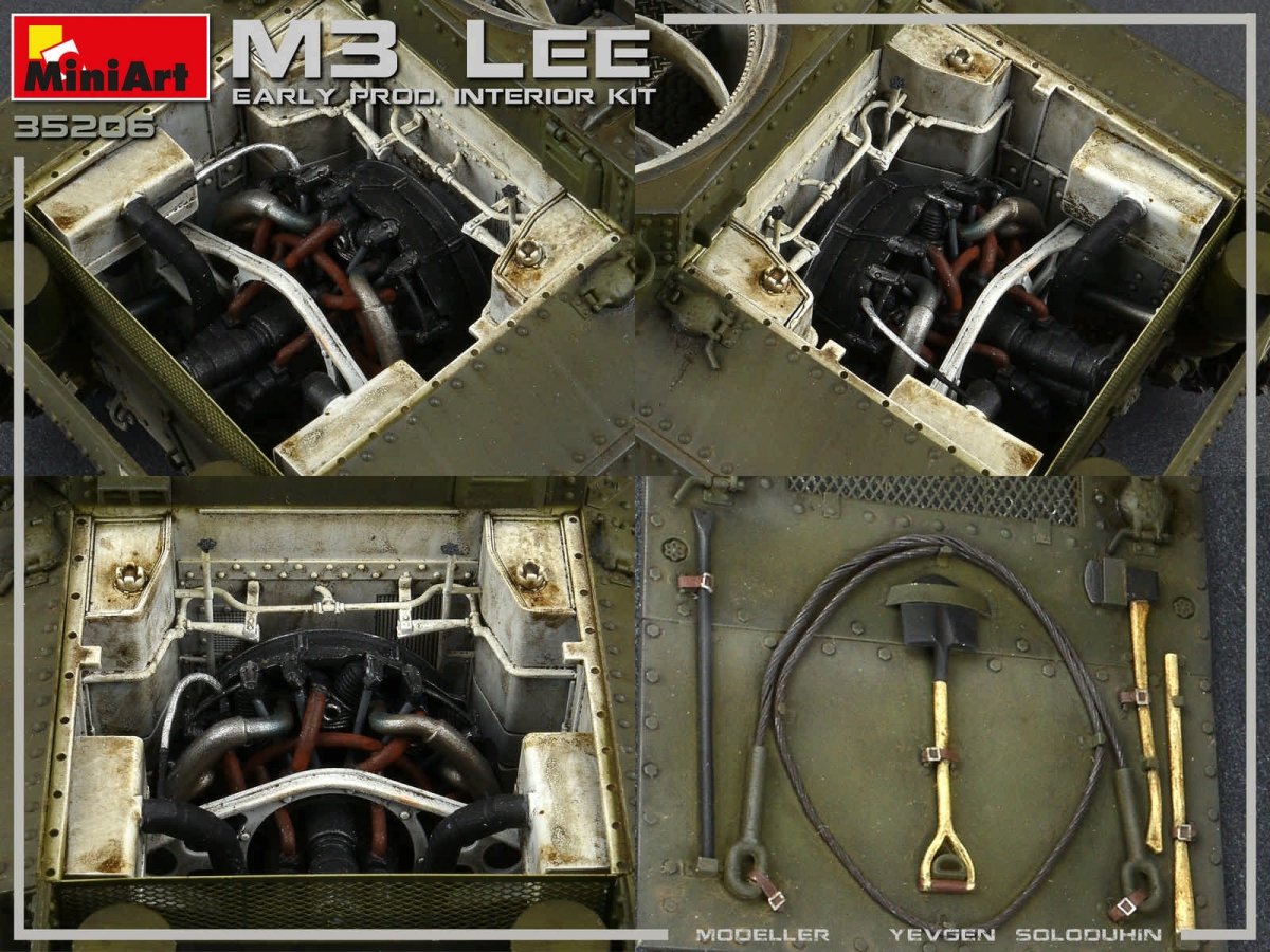 Miniart 35206 M3 Lee première production avec intérieur 1/35 – Bild 19