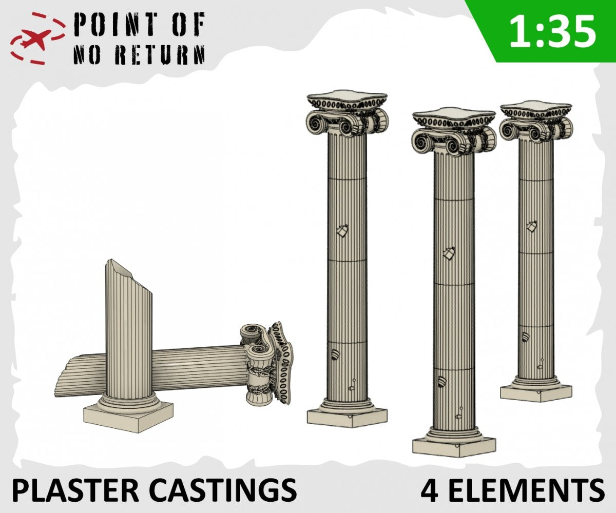 Point de non-retour 3522019 Colonnes grecques antiques - Ordre ionique 1/35