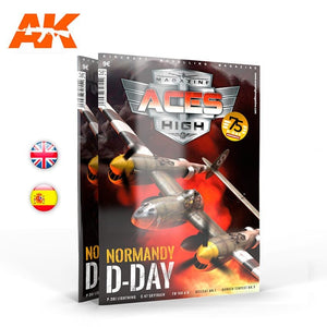 AK Interactive AK2933 ACES HIGH MAGAZINE NUMÉRO 16 NORMANDIE JOUR J