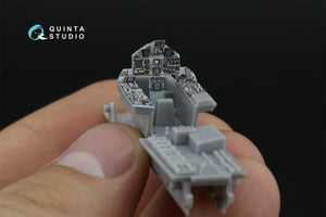 Quinta Studio QD72187 F-15C Late/J Late 3D-Printed &amp;amp; colored Interior on decal paper (Fine Molds) 1/72 – image 10