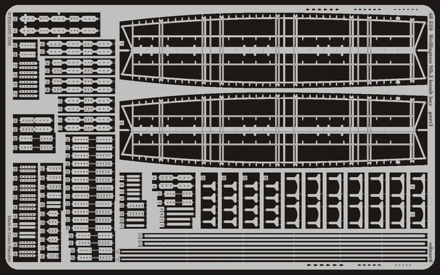 Eduard 48550 Wellington bomb bay (for Trumpeter kits) 1/48
