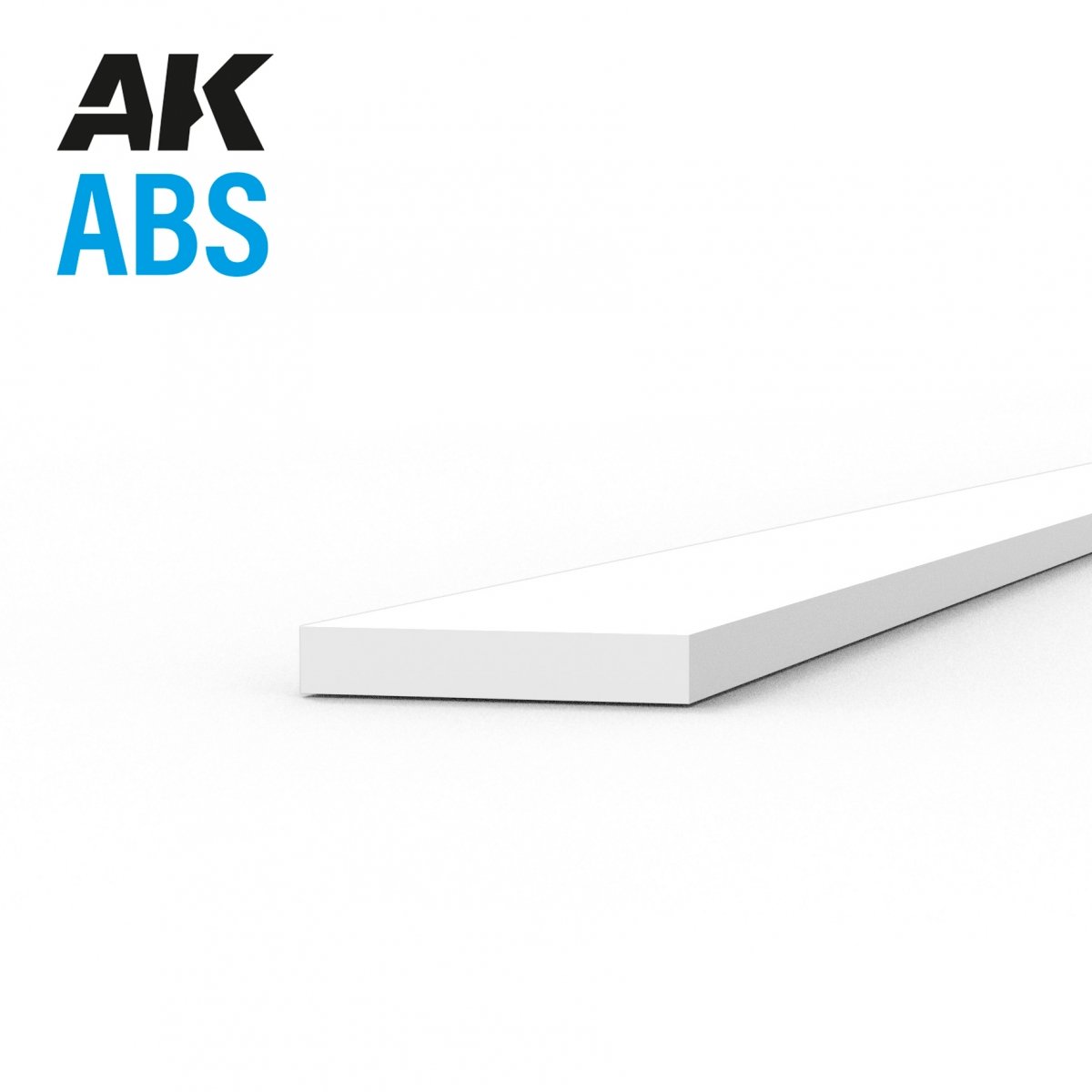 Bandes AK Interactive AK6710 0,50 x 3,00 x 350 mm – Bande ABS – 10 unités par sachet