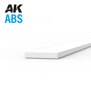 Bandes AK Interactive AK6710 0,50 x 3,00 x 350 mm – Bande ABS – 10 unités par sachet