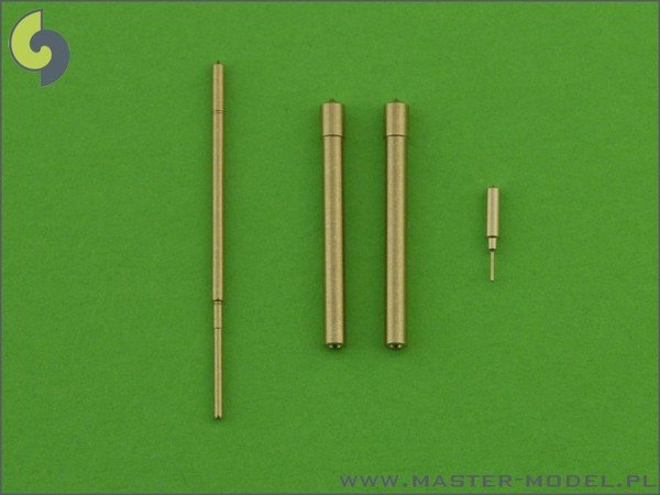 Master AM-48-051 He-162 Salamander - ensemble d&amp;#39;armement et de détails (embouts de canon MG 151, indicateur de train d&amp;#39;atterrissage avant et tube Pitot) (1/48)