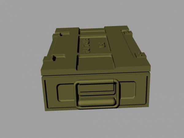 Panzer Art RE35-383 Boîtes de munitions pour canon de 25 livres (obus explosifs et antichars) 1/35 – immagine 3