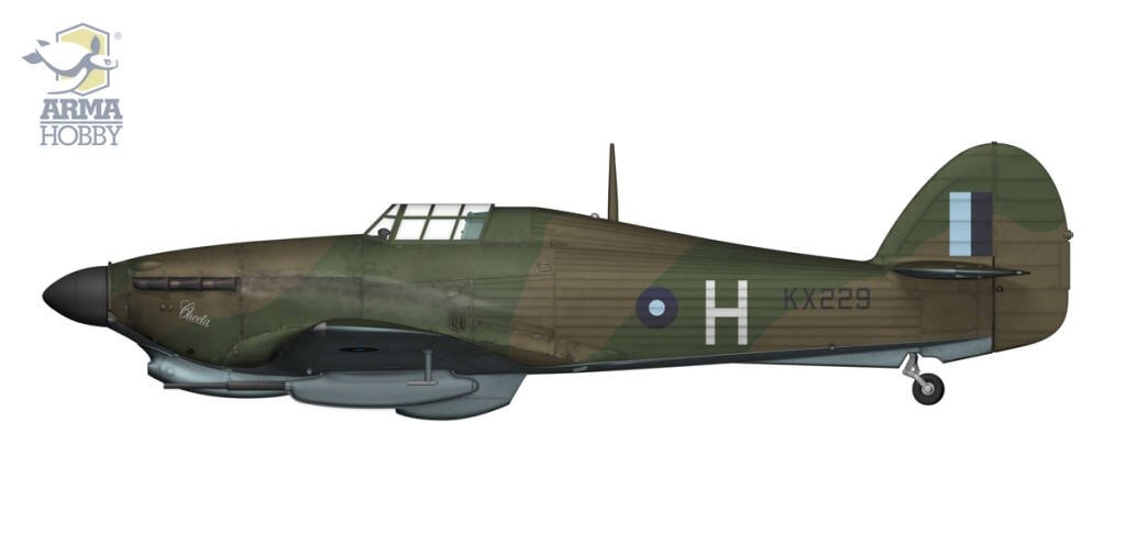 Arma Hobby 70062 Hurricane Mk II D 1/72 – image 13