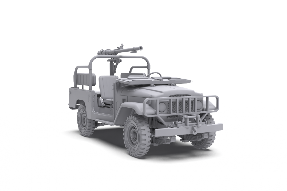 AK Interactive AK35003 FJ43 PICKUP AVEC CANON SPG-9 SANS RECUL 1/35 – image 6