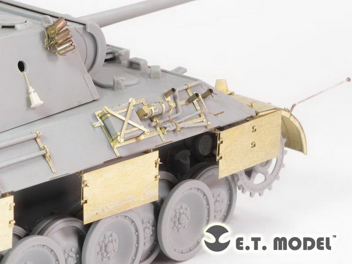 ET Model E35-124 WWII German Panther D Basic (Pour DRAGON Smart Kit) (1/35) – Bild 5