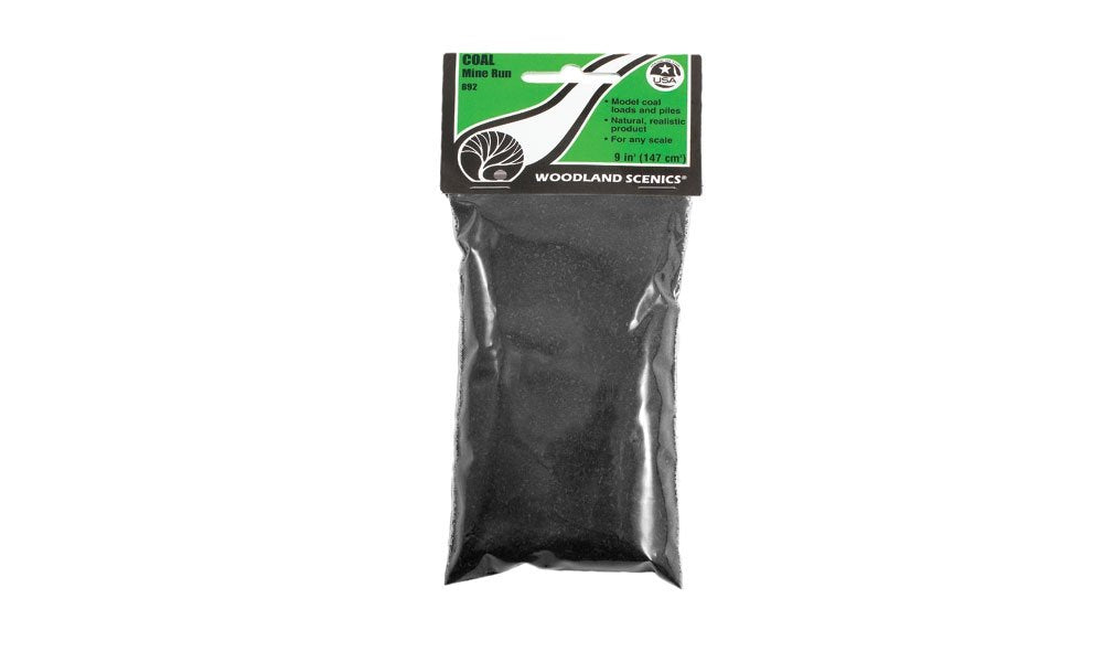 Ballast de charbon Woodland Scenics WB92 Mine Run 400 ml – Bild 2