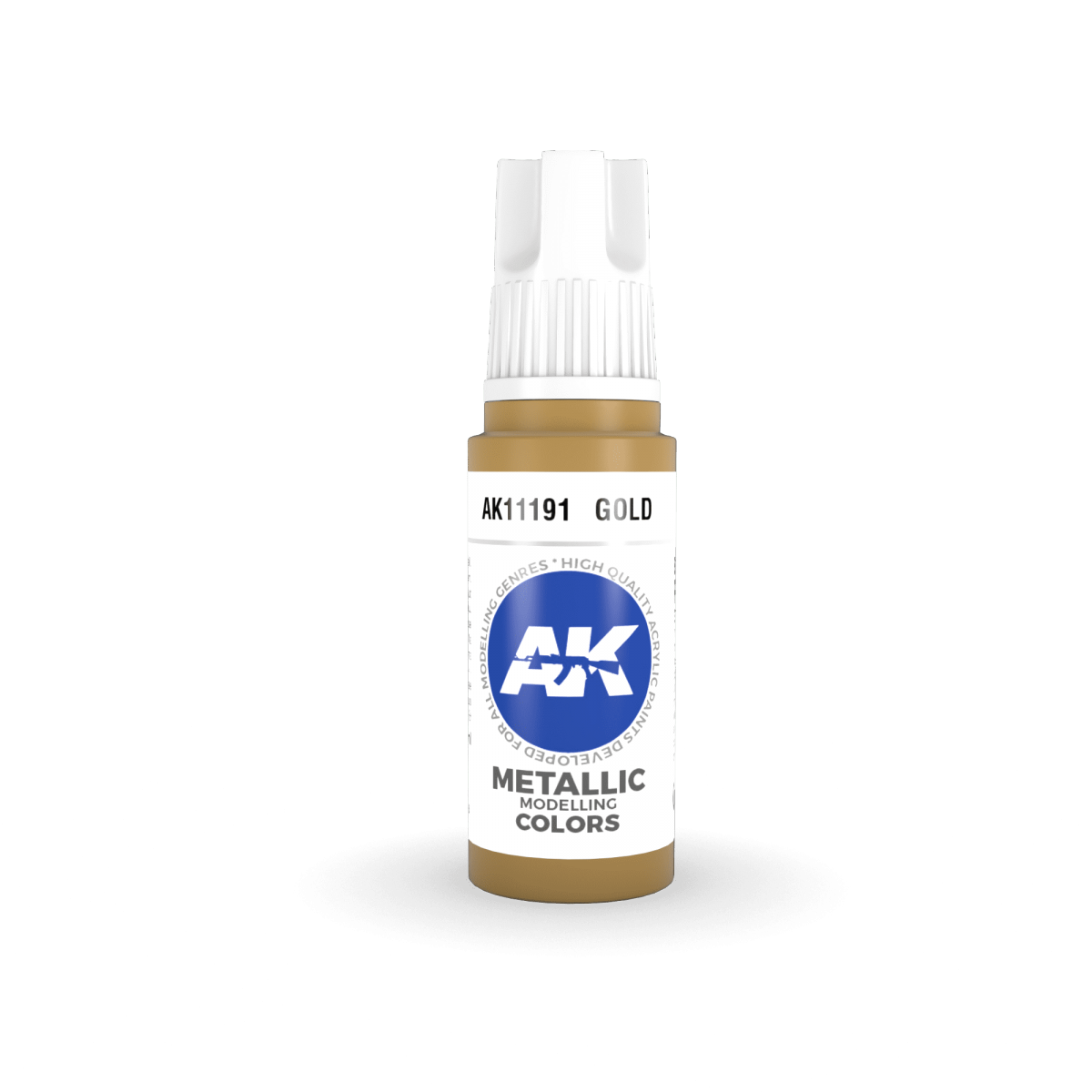 AK Interactive AK11191 GOLD – MÉTALLIQUE 17 ml – image 2