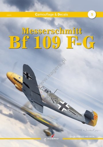 Kagero 55005 Messerschmitt Bf 109 FG EN/PL