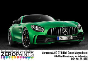 Peinture Zero Paints ZP-1468 Mercedes AMG GT R Vert Enfer (mat) 60 ml – Bild 2
