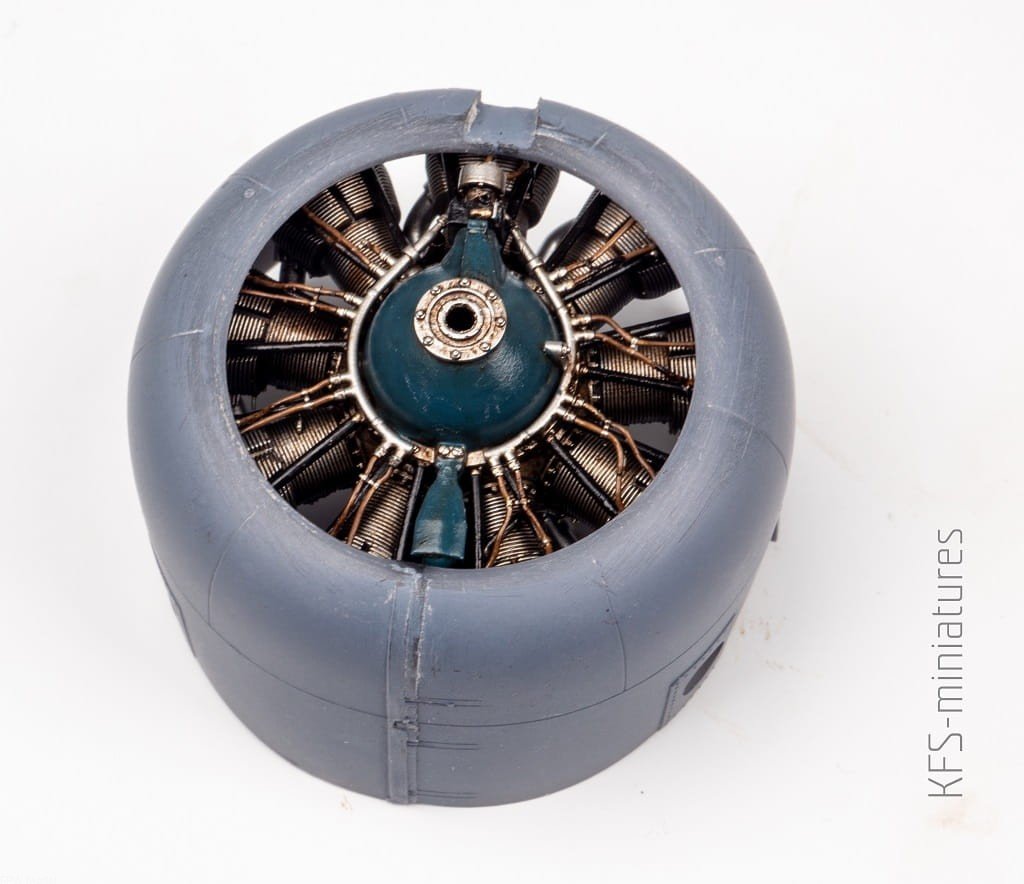 Maquette FPW 32N802 Wright R-1820 Cyclone (Complète) 1/32  – Bild 2