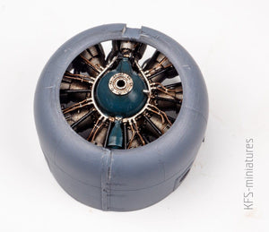 Maquette FPW 32N802 Wright R-1820 Cyclone (Complète) 1/32  – Bild 2