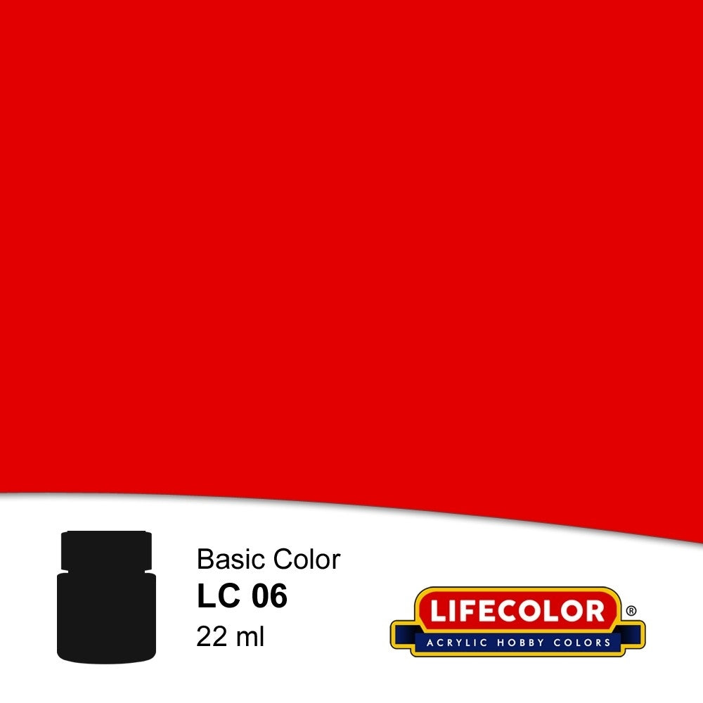 Rouge mat Lifecolor LC06 FS31302 LC06 22 ml
