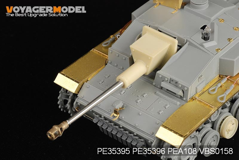 Maquette Voyager PE35395 StuG.III Ausf.F8 allemand de la Seconde Guerre mondiale, version de base (fin de production), pour DRAGON 6644, échelle 1/35 – image 11