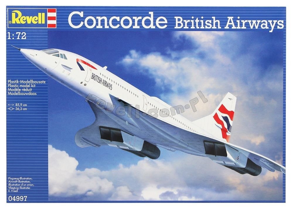 Revell 04997 Concorde de British Airways