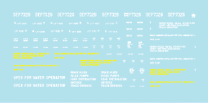 Pochoirs Star Decals 35-930 pour le M113 APC au 1/35 – image 2