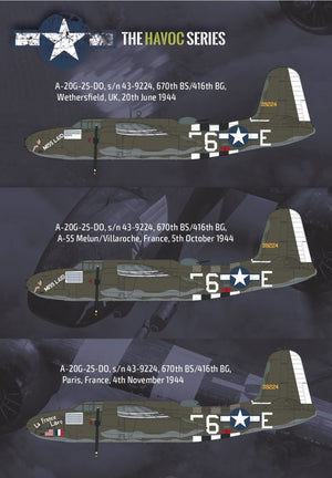 Maquette HK Models 01E039 A-20G Havoc over Europe 1/32 – image 10