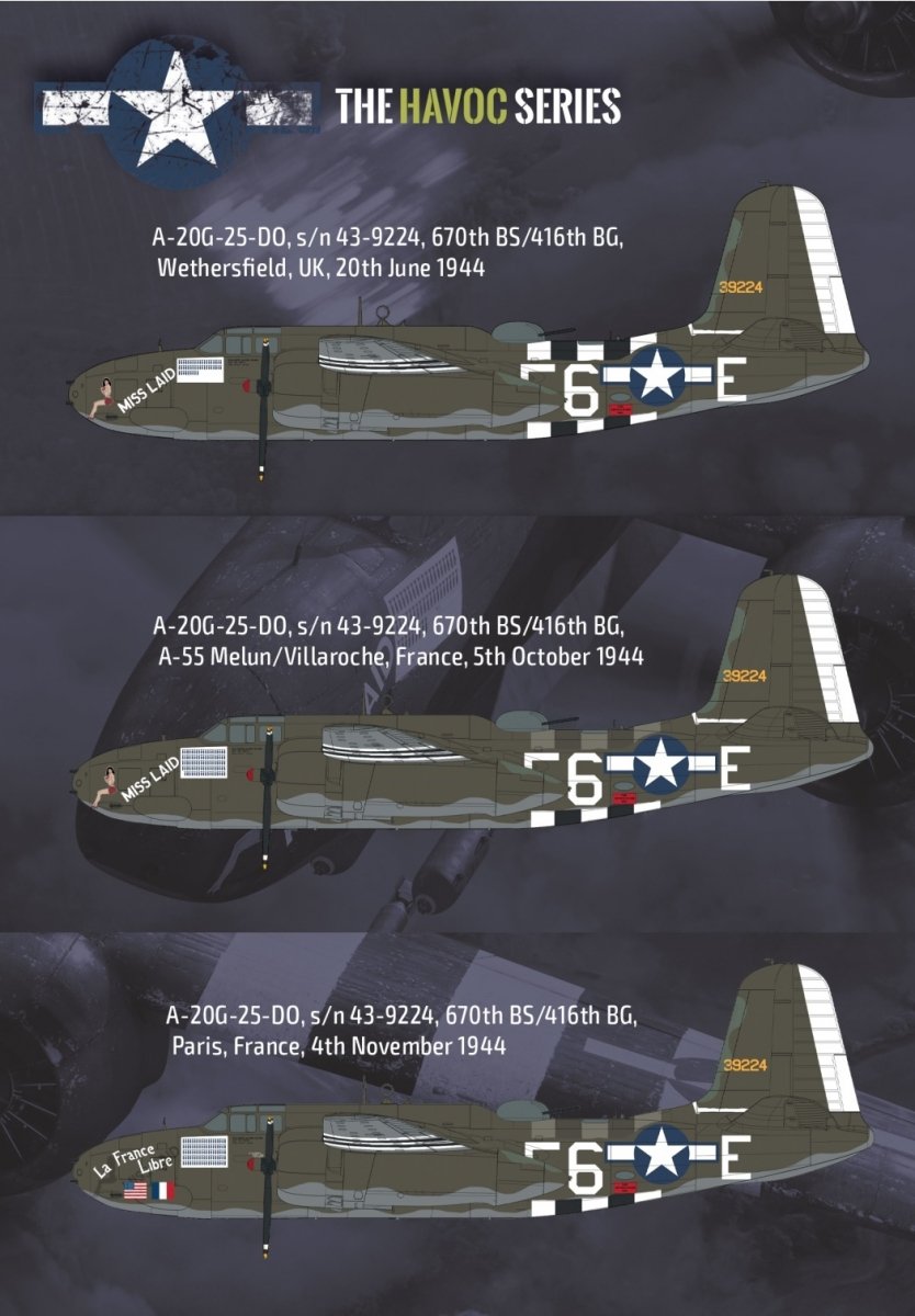 Maquette HK Models 01E039 A-20G Havoc over Europe 1/32 – image 10