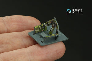Intérieur coloré imprimé en 3D sur papier décalcomanie pour F6F-3 Hellcat (Eduard) - Quinta Studio QD72147, échelle 1/72 – image 9