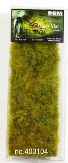 Tapis de gazon autocollant Bear&amp;#39;s Scale Modeling 400104 25x18 cm (1 pièce)