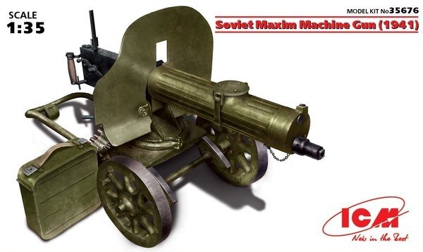 ICM 35676 Mitrailleuse Maxim soviétique (1941) 1/35