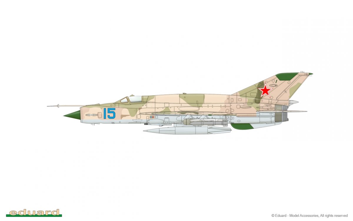 Eduard 84180 MiG-21SMT 1/48 – zdjęcie 4