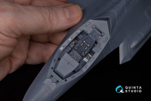 Intérieur imprimé en 3D et coloré du F-35A de Quinta Studio QD48060 (Meng) à l&amp;#39;échelle 1/48 – Bild 6
