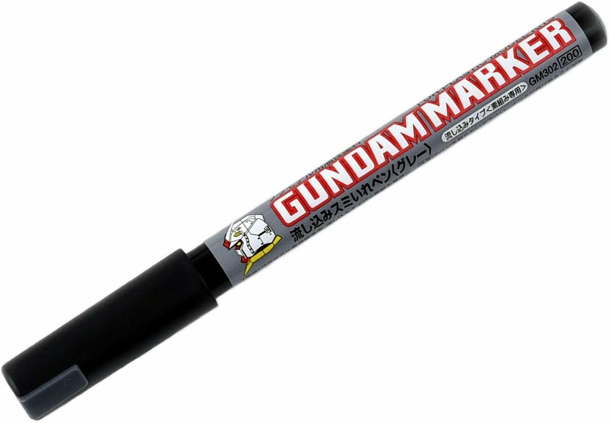 Marqueur Gundam GM-302P pour peinture grise