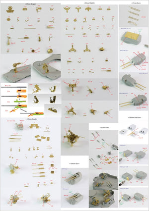 Pontos 23001F2 BISMARCK 1941 Detail Up Set Basic Ver.2 1/200 – zdjęcie 18