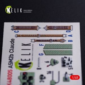 Décalcomanies 3D intérieures KELIK K48005 A5M2B Claude pour maquette WingsyKits au 1/48 – Bild 5