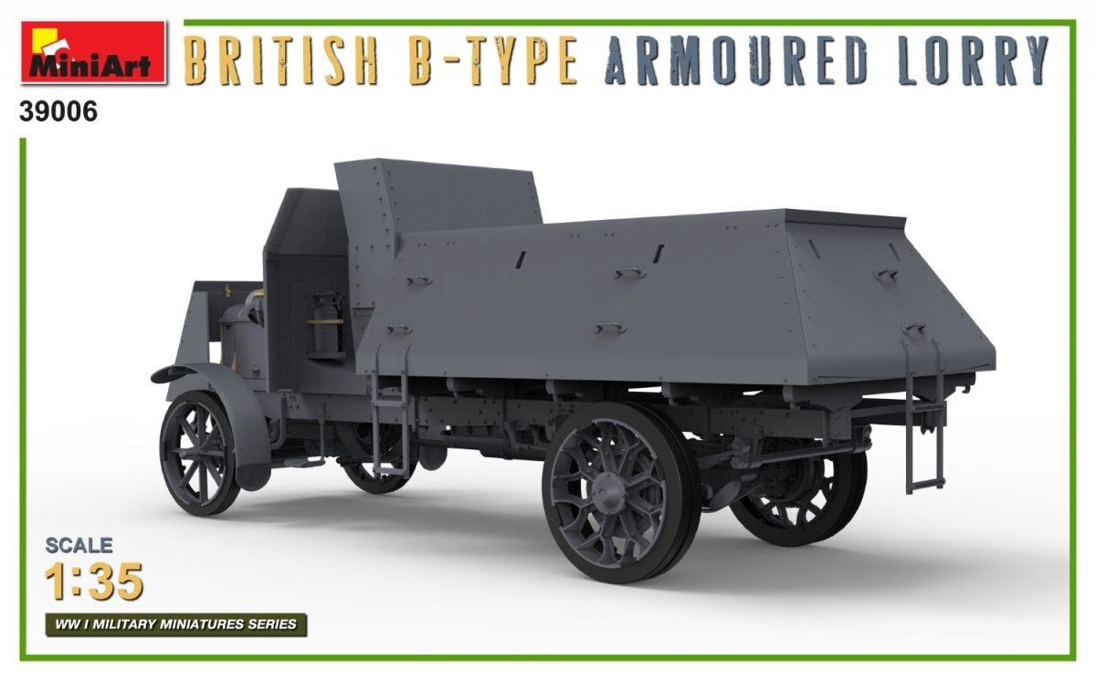 Miniart 39006 CAMION BLINDÉ BRITANNIQUE DE TYPE B 1/35 – Bild 10