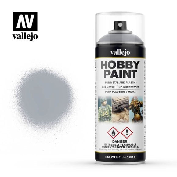 Vallejo 28021 AFV Fantasy Color Argent en spray 400 ml.