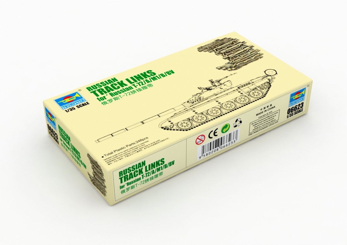 Maillons de chenille Trumpeter 06623 T-72 1/35