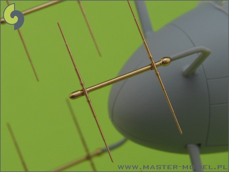 Master AM-48-027 Radar allemand FuG 220 Lichtenstein SN-2 (utilisé sur les chasseurs de nuit Bf 110, Ju 88) (1/48) – image 3