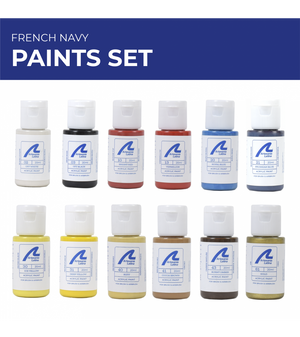 ARTESANIA LATINA 277PACK4 Zestaw farb akrylowych 12x20 ml - French Navy