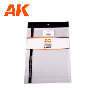 AK Interactive AK6586 0,50 MM // 0.020” THICKNESS- 245 X 195MM // 9.64 X 7.68” – CLEAR ORGANIC GLASS / ACRYLIC SHEET – zdjęcie 3