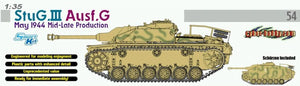 Cyber ​​​​Hobby 6412 StuG.III Ausf.G Mai 1944 Production Mi-Tardive (1/35)