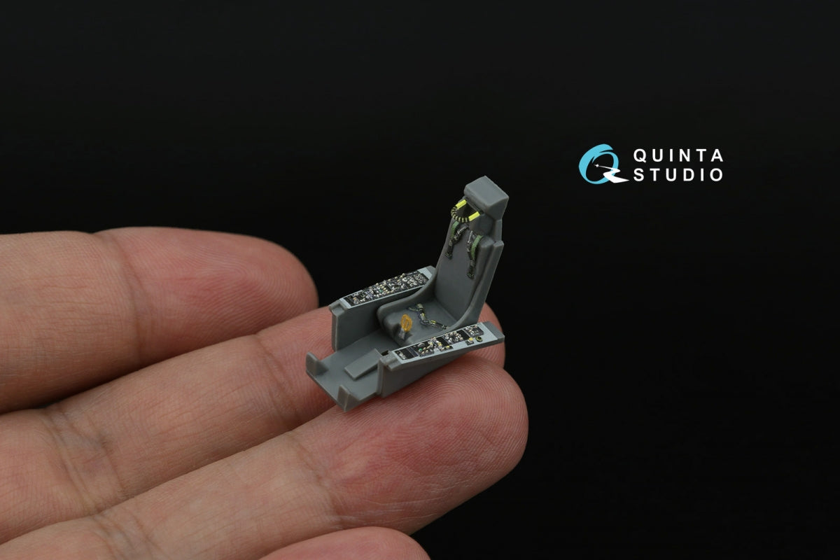 Intérieur imprimé en 3D et coloré sur papier décalcomanie Quinta Studio QD72201 A-4F (Fujimi/Hobby 2000) 1/72 – image 10
